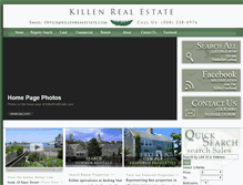 Tablet Screenshot of killenrealestate.com